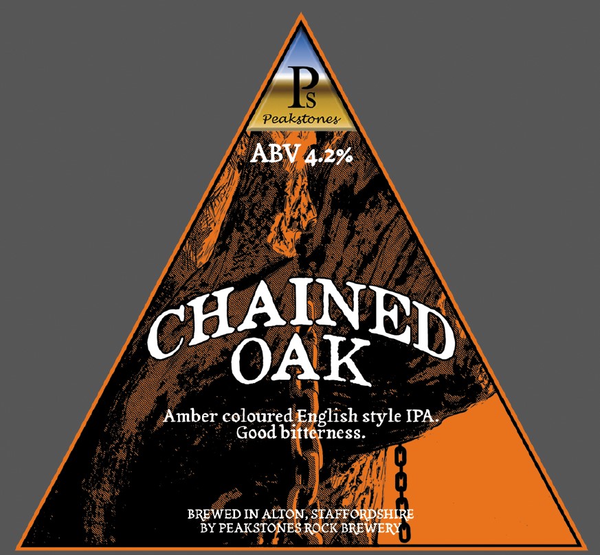 Chained Oak in a bottle